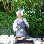 Hier wird gegrillt: Fisch und Steak direkt am Tisch