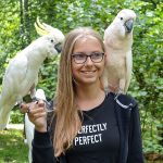 Kakadu-Shooting im Vogelpark: Hier konnten sich die jungen Besucher mit den gefiederten Stars fotografieren lassen.